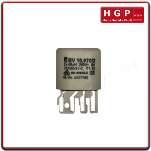 Entstördrossel im Aqua-Stop