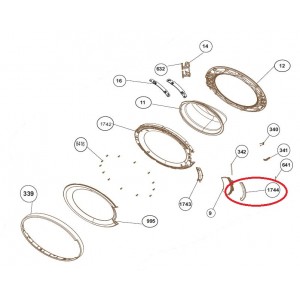 Griff dekorativ Rückseite Beko Elektra Bregenz 2